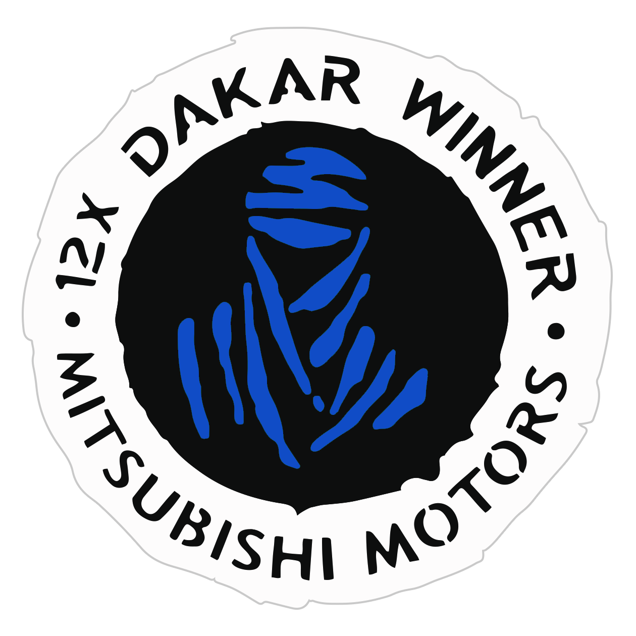 sticker logo Dakar 1